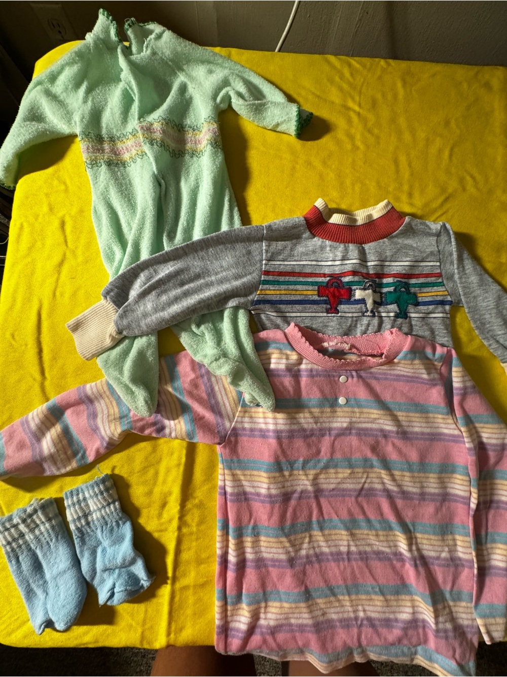 Vintage baby clothes